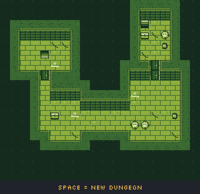 4-Shade Dungeon Generator – Handheld-Style Pixel Map Maker by Leckie ...
