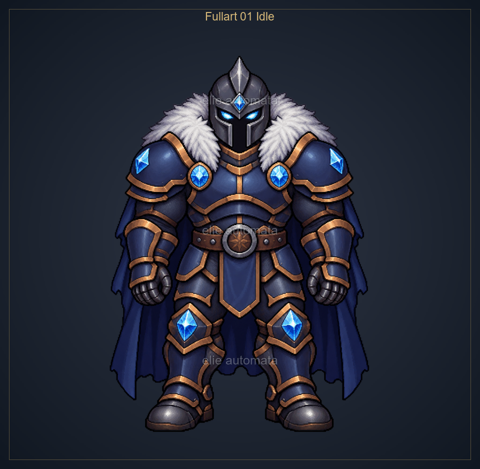 [100% FREE] Glacierbreaker Knight — Animated Character + Story Art by ...