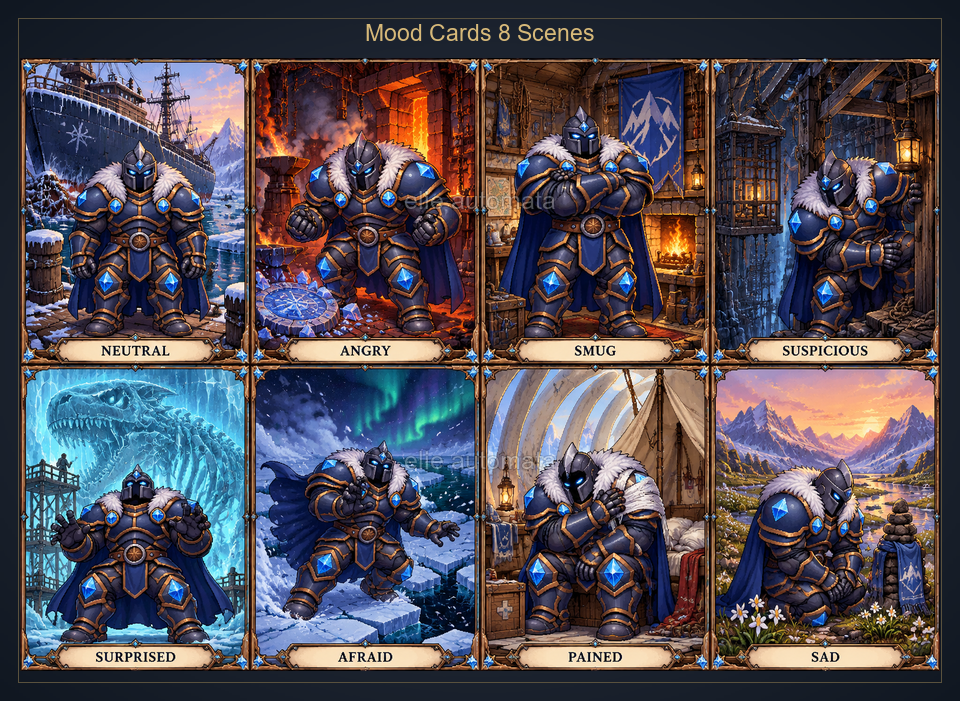 [100% FREE] Glacierbreaker Knight — Animated Character + Story Art by ...
