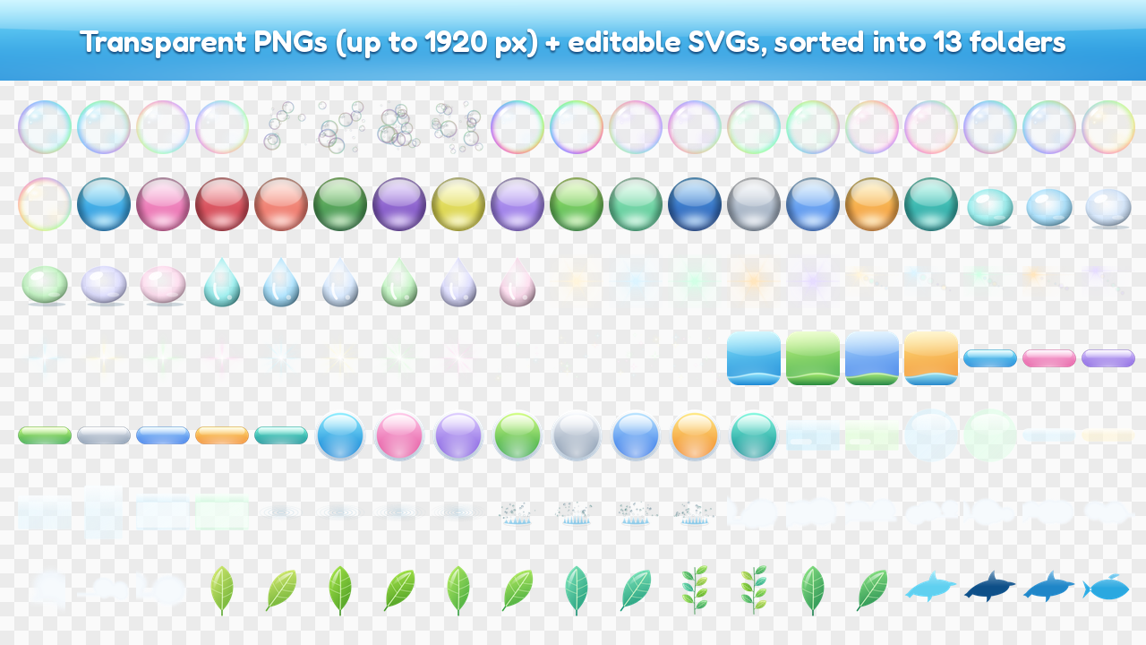 Window Insert Svg Lune Aero Glass & Bubbles Creator Kit - 153 Glossy Y2K Aero Assets (PNG ...