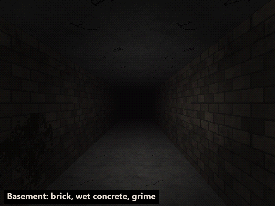PSX Horror Textures - 243 PS1 Textures by CubeForge
