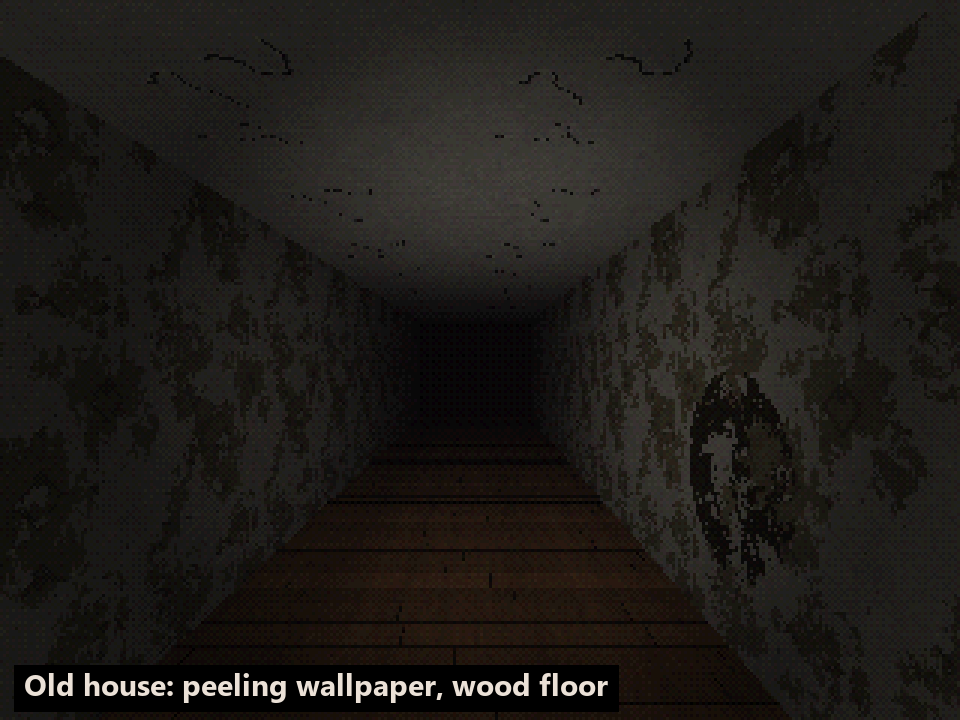 PSX Horror Textures - 243 PS1 Textures by CubeForge