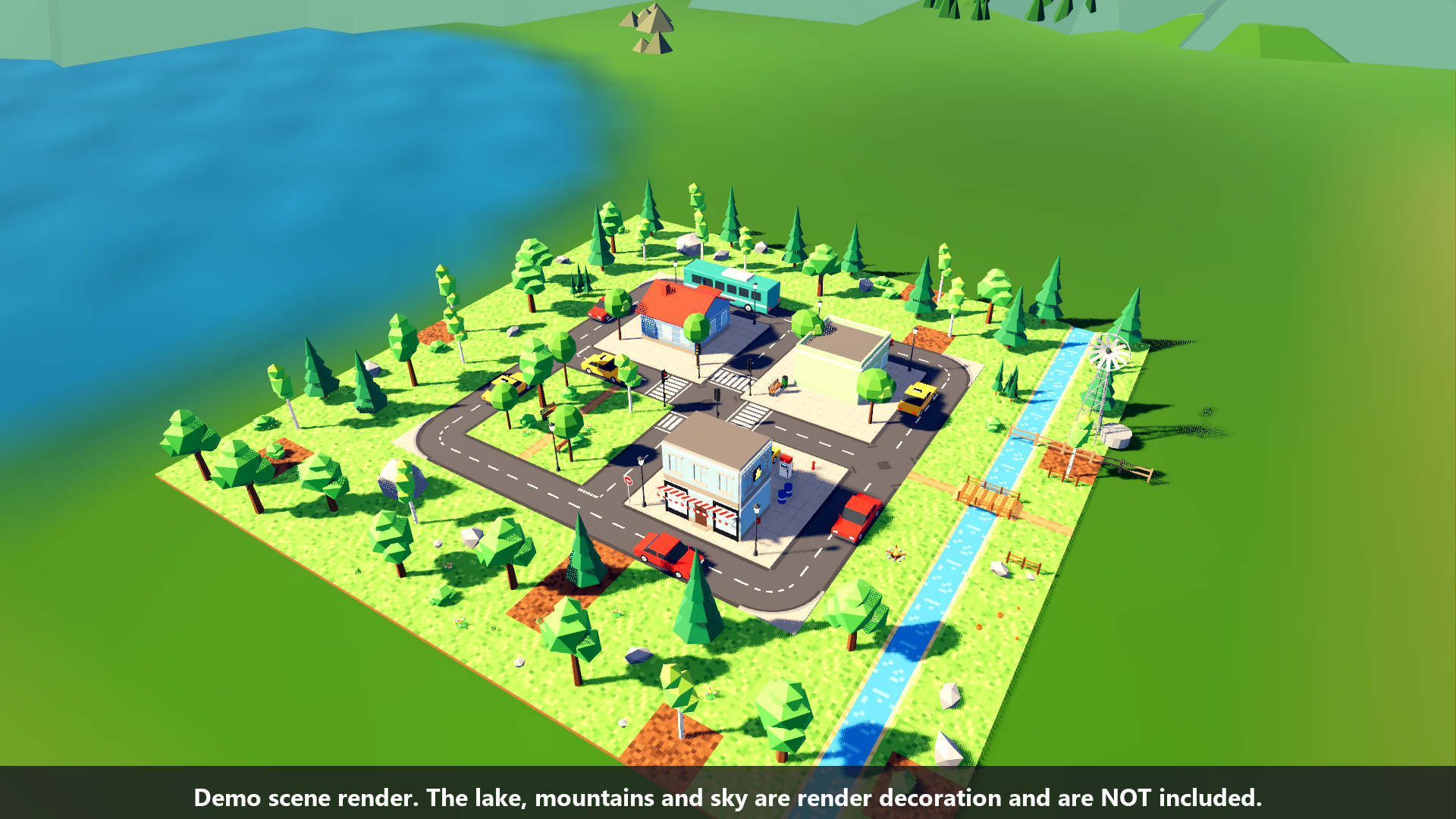 Low Poly Model Build Low Poly World Builder 1.1.2: a free tier with only free pieces, and 3 ...