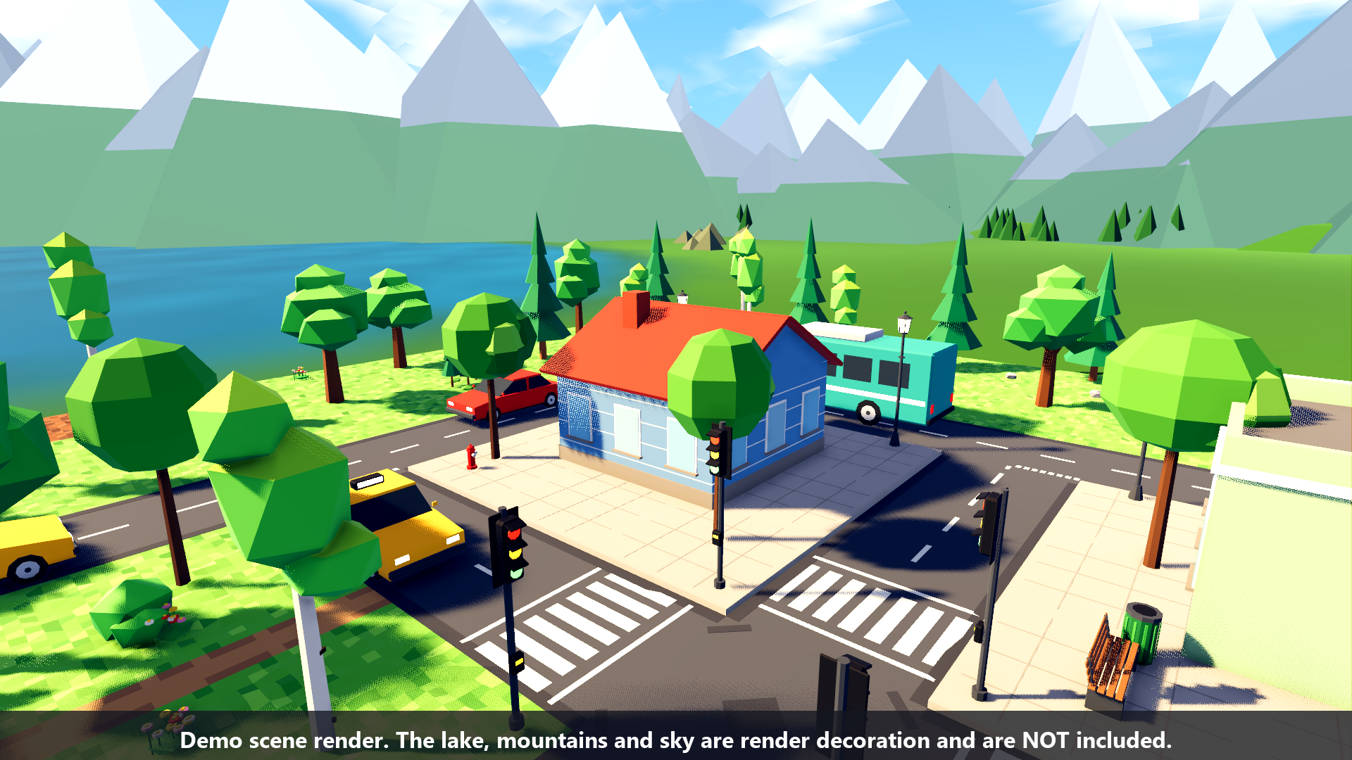 Low Poly Model Build Low Poly World Builder 1.1.2: a free tier with only free pieces, and 3 ...