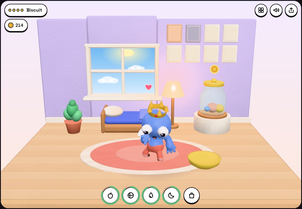Lumpkin: A Clay Virtual Pet — official gameplay screenshot
