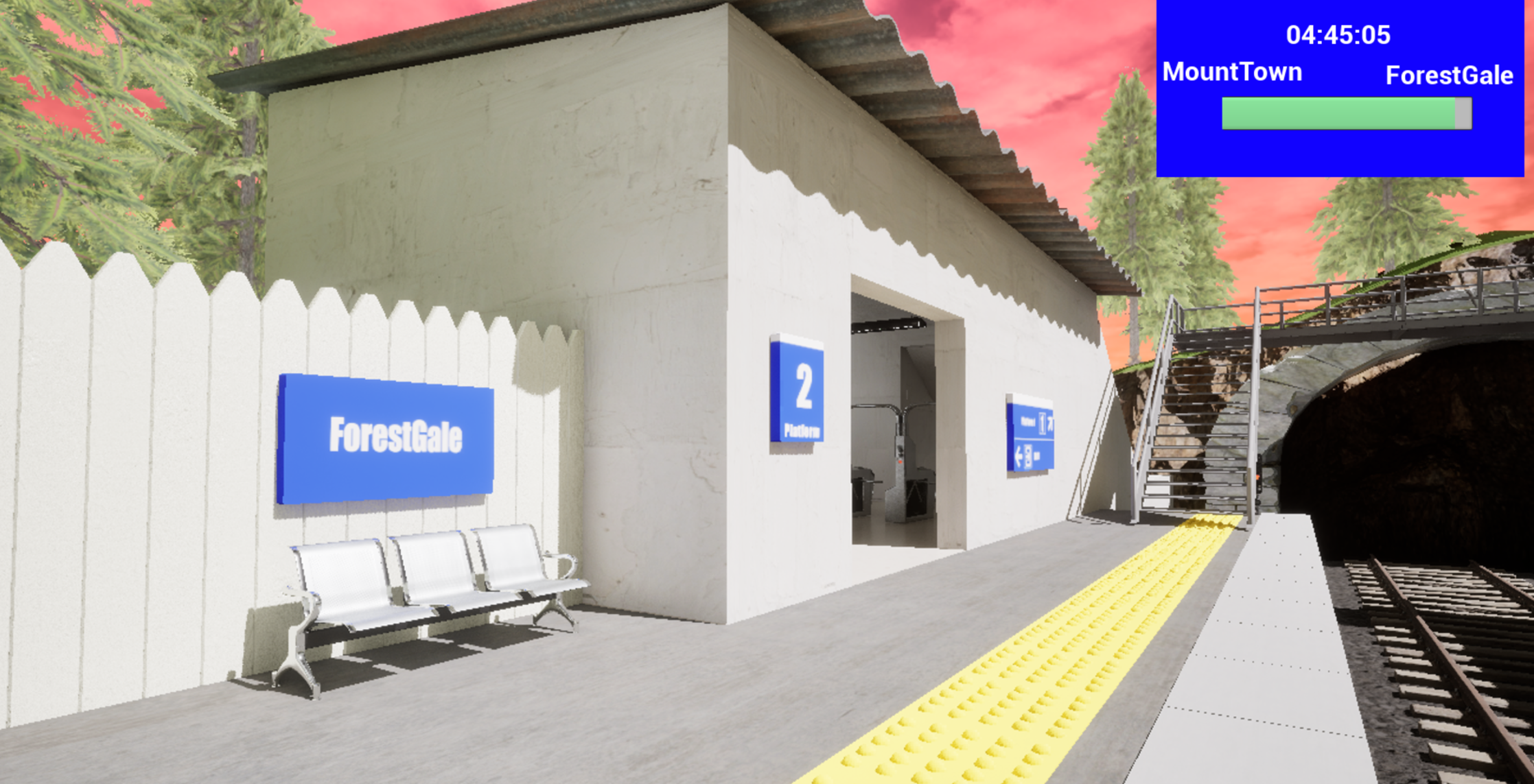 MountTown Train Station by Smashgirl25
