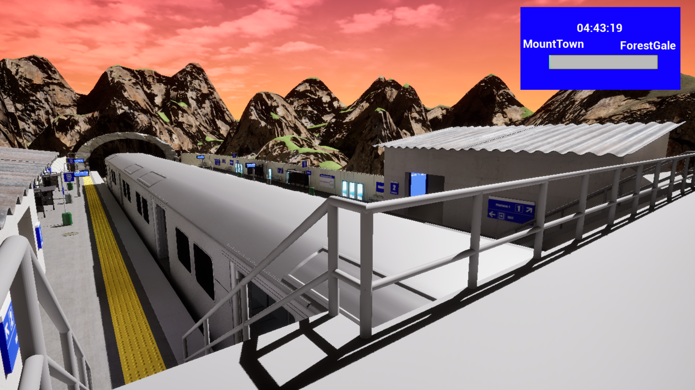 MountTown Train Station by Smashgirl25