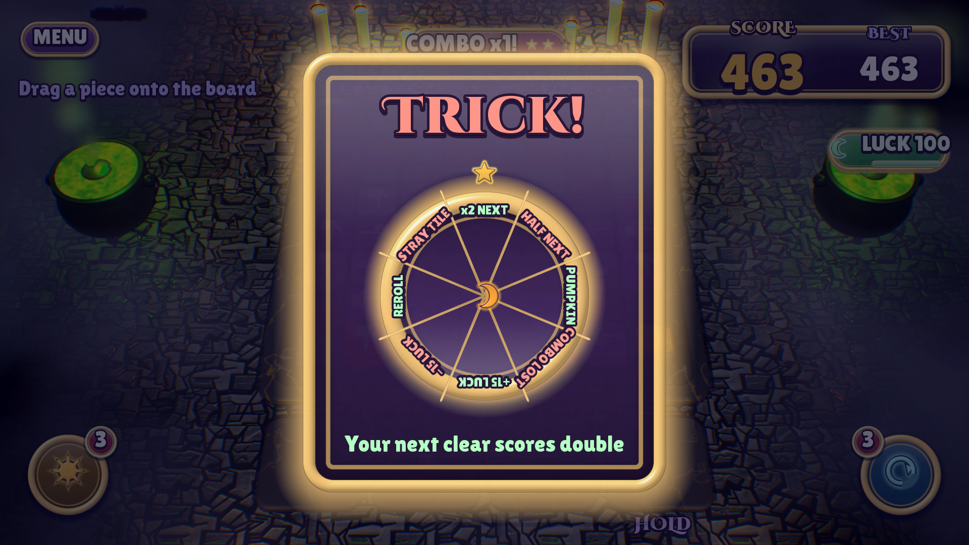 Wyrd Hands: Block Puzzle by OakwyrdTales
