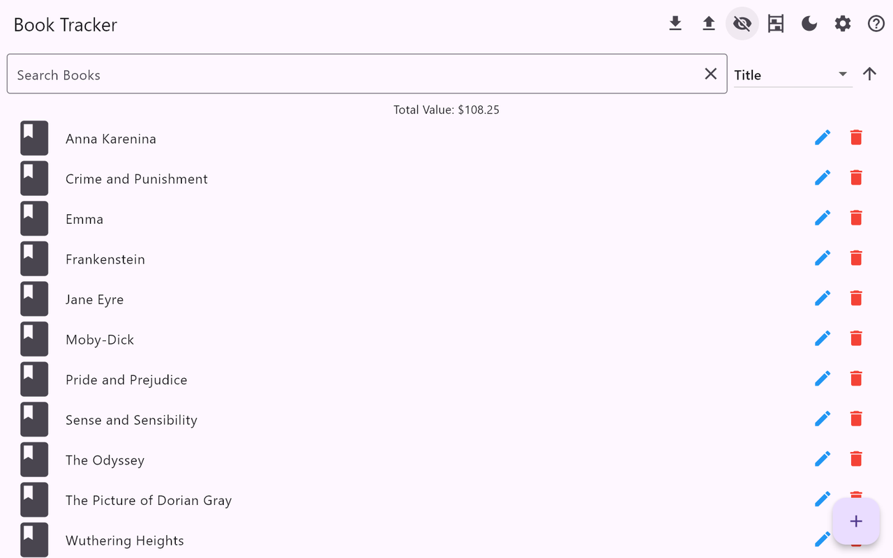 Book Tracker by Kipoerneke's Korner