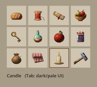 Inventor Tag Icon Painted Icons: 12 free painted inventory icons by goblin-mol
