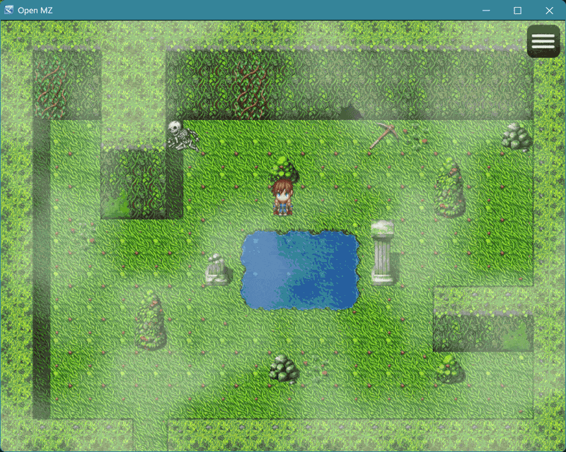 Rpg Character Front View Open MZ Fog Effects - RPG Maker MZ Plugin by Open MZ