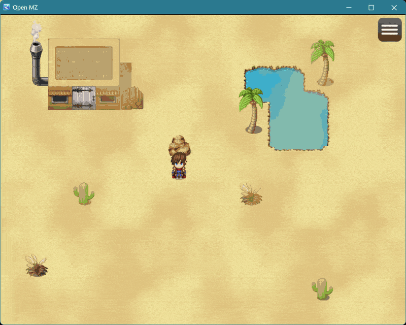 Rpg Character Front View Open MZ Fog Effects - RPG Maker MZ Plugin by Open MZ
