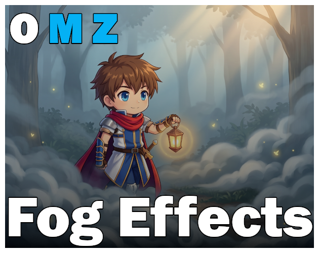 Rpg Character Front View Open MZ Fog Effects - RPG Maker MZ Plugin by Open MZ
