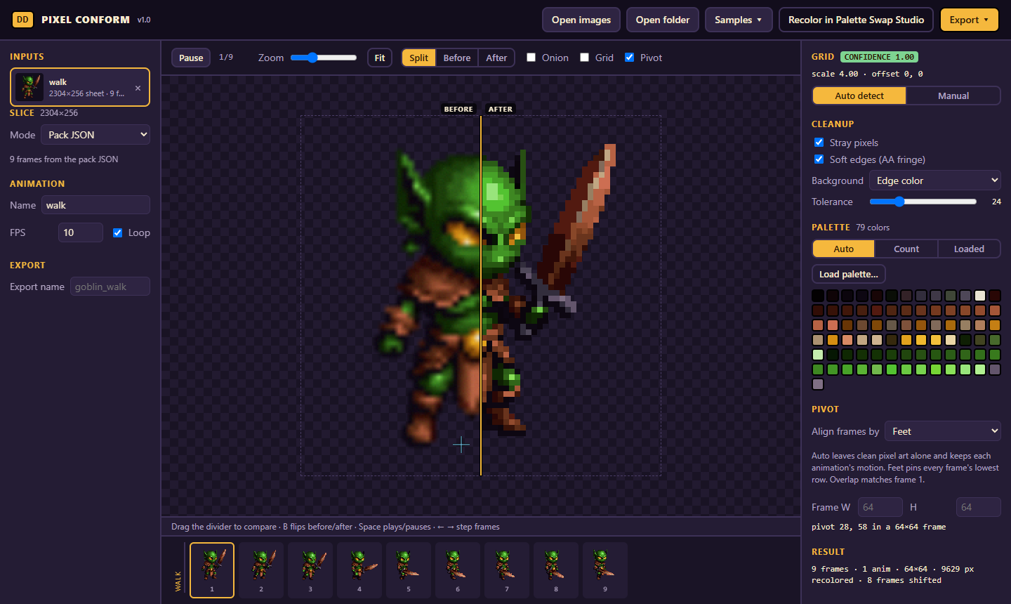 Pixelated Scale Pixel Conform by DadddyDarko