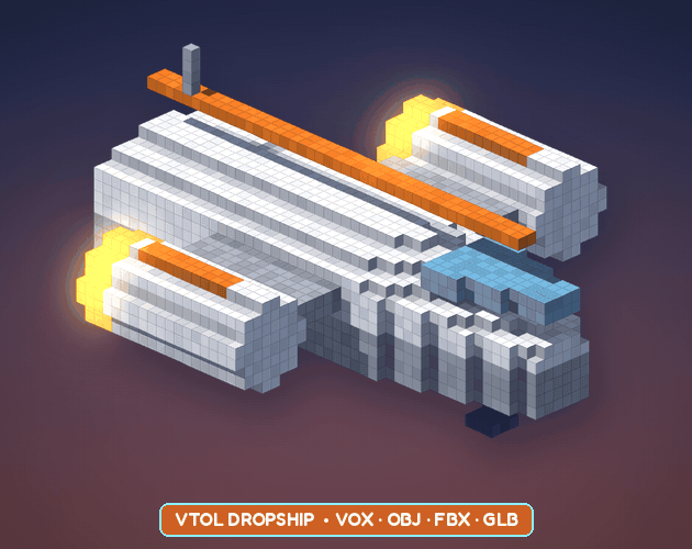 Voxel Sci-Fi Space Colony Outpost Pack by Ters.co