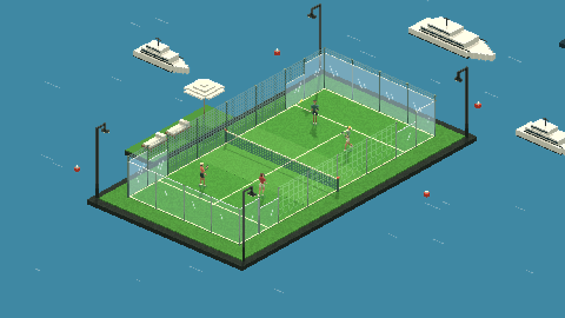 Pixel Padel Club by BigNjapan