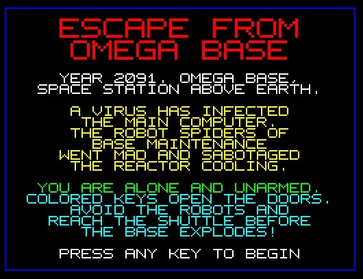 Escape from Omega Base by ZXCesco