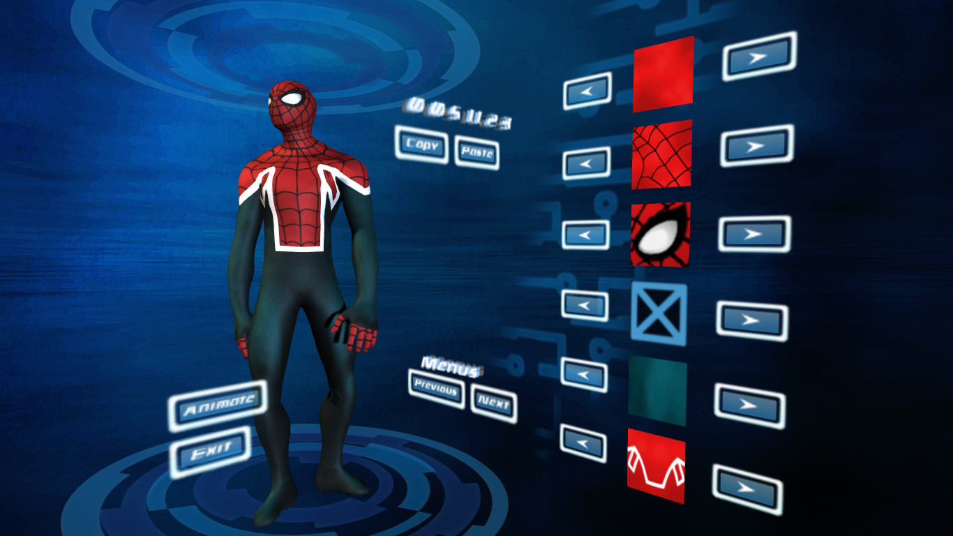 Spider-man 2002 Prototype Suit Pattern V1 