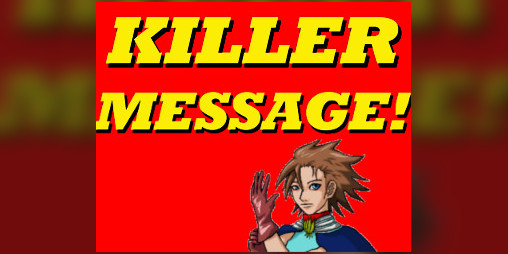 Cover image for KILLER MESSAGE!