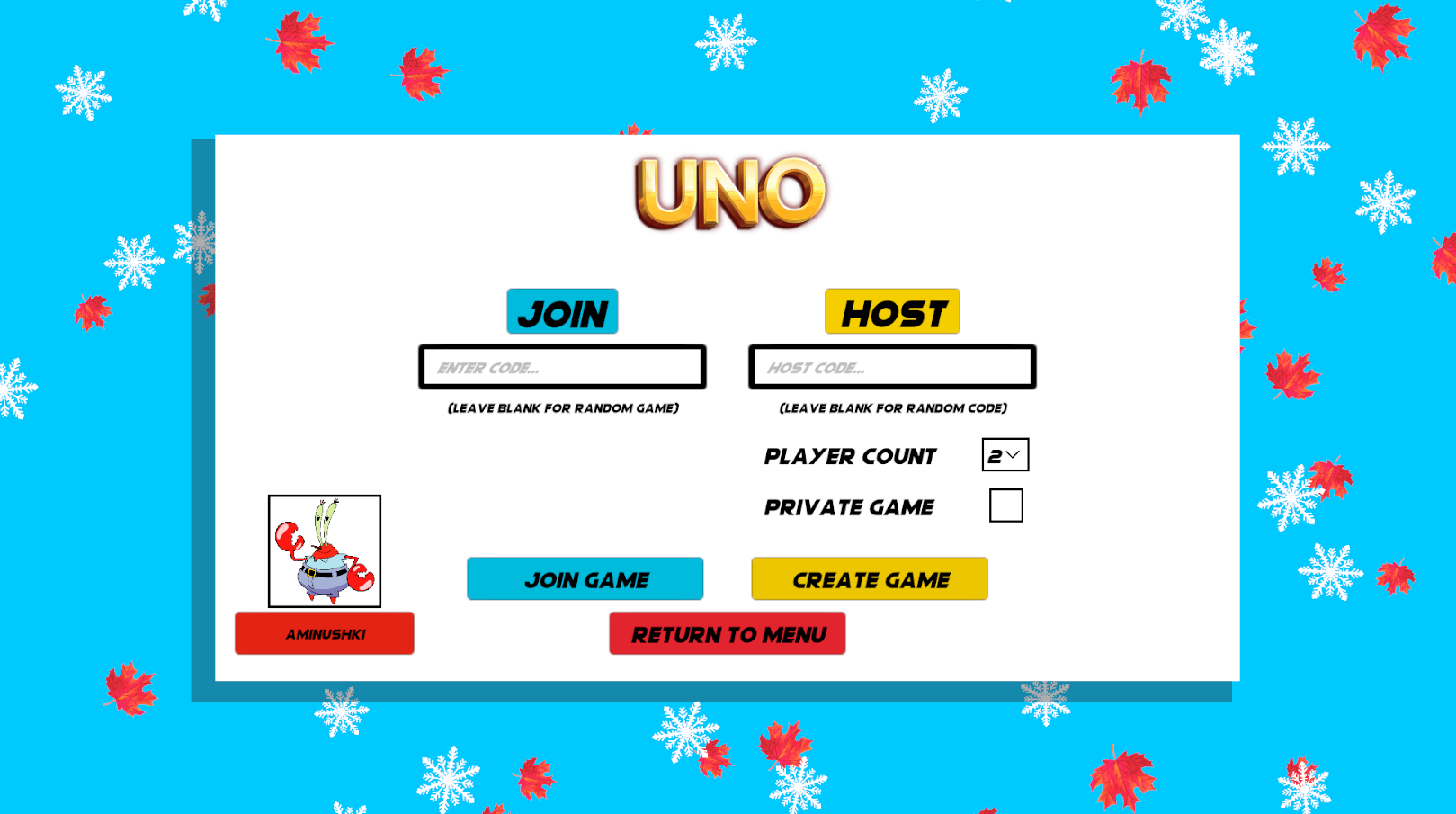 UNO (Online Multiplayer) by Aminushki