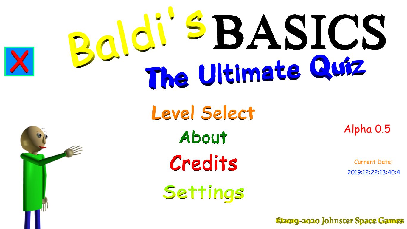 Which character from Baldi's Basics would like you?. - Quiz