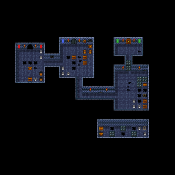 Top-Down Roguelike Dungeon Tileset 16x16 by RedSteve