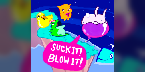 Cover image for Suck it! Blow it!