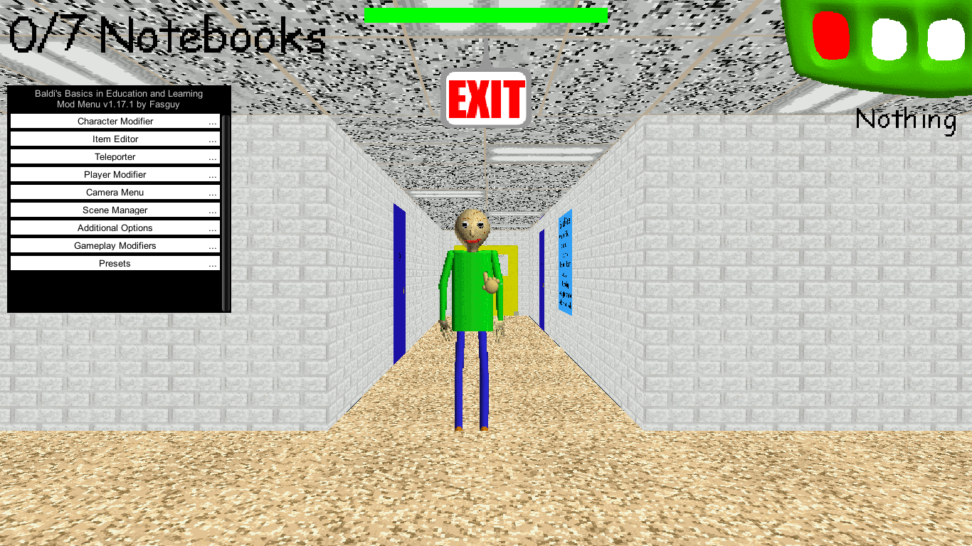 baldi's basics mod menu download 1.3.2 / X