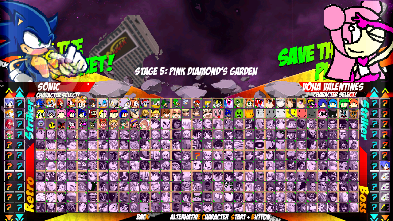 sonic mugen screenpack