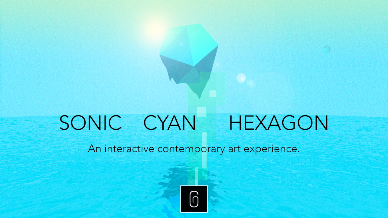 Sonic Cyan Hexagon