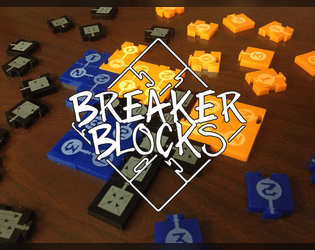 Breaker Blocks - Print & Play   - 10-minute circuit building and sabotage for two players 