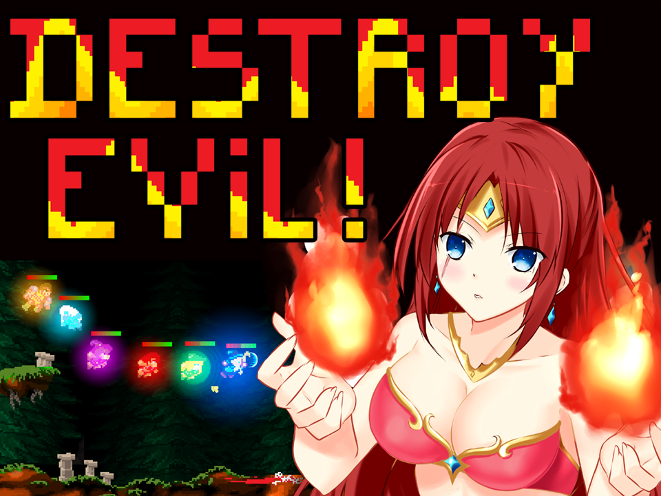 Destroy Evil (Shooter rogue metroidvania)