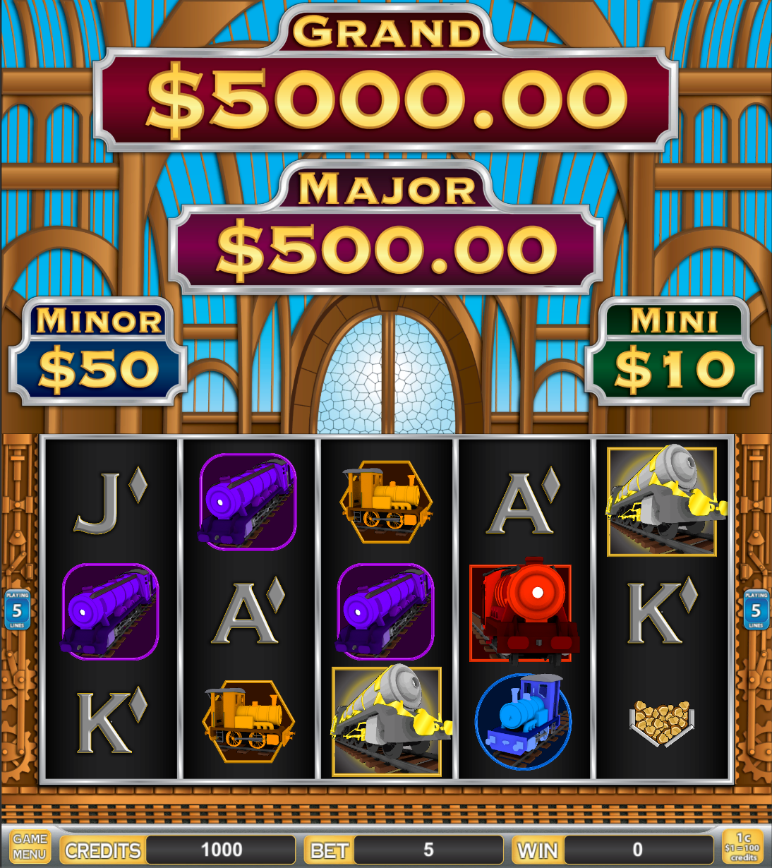 Grand Locomotion (Slot Machine) Mac OS