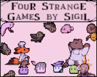 Cover image for Four Strange Games by Sigil
