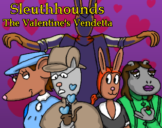 Cover image for Sleuthhounds: The Valentine's Vendetta