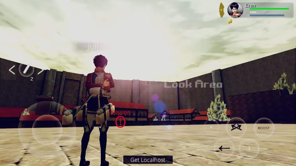 fan made attack on titan game