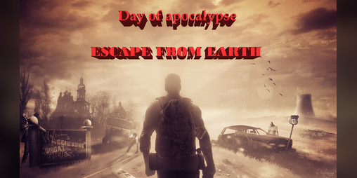 Cover image for Day of apocalypse:Escape from Earth