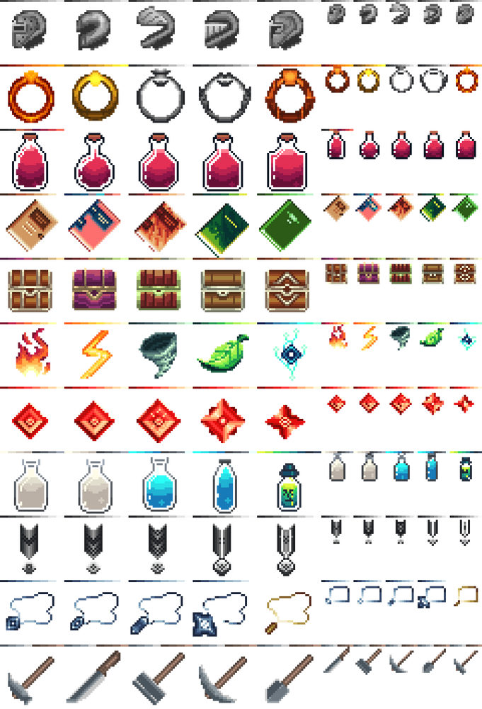 Fantasy Iconpack 2 by dgpixel