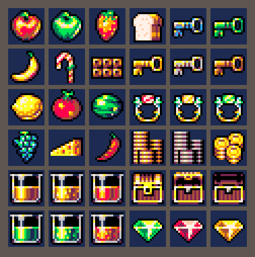 PixelArt Free Game Assets by Kronbits