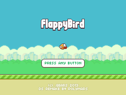 Release] Flappy Bird DS   - The Independent Video Game Community