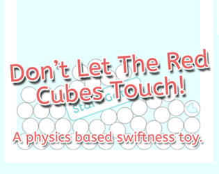 Cover image for Dont Let The Red Cubes Touch!
