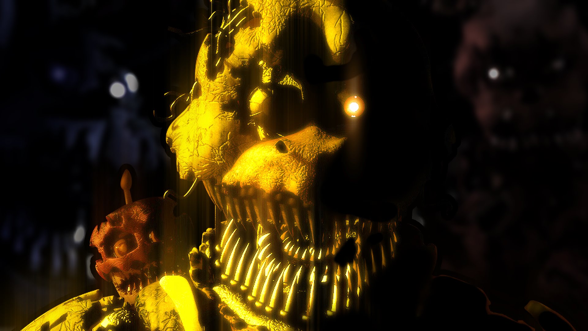 NIGHTMARE CHICA JUMPSCARE  Five Nights at Freddy's 4 