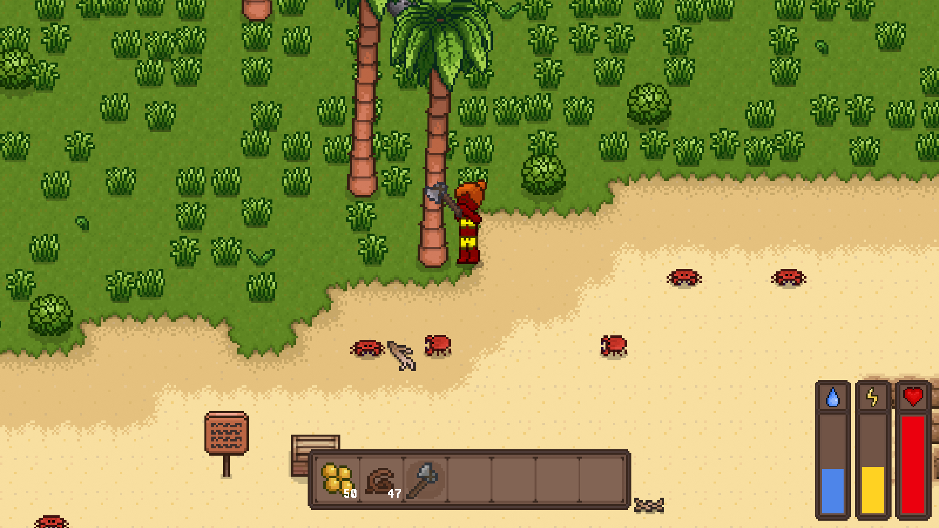 🏝️ Island Survival Game by Thomassu