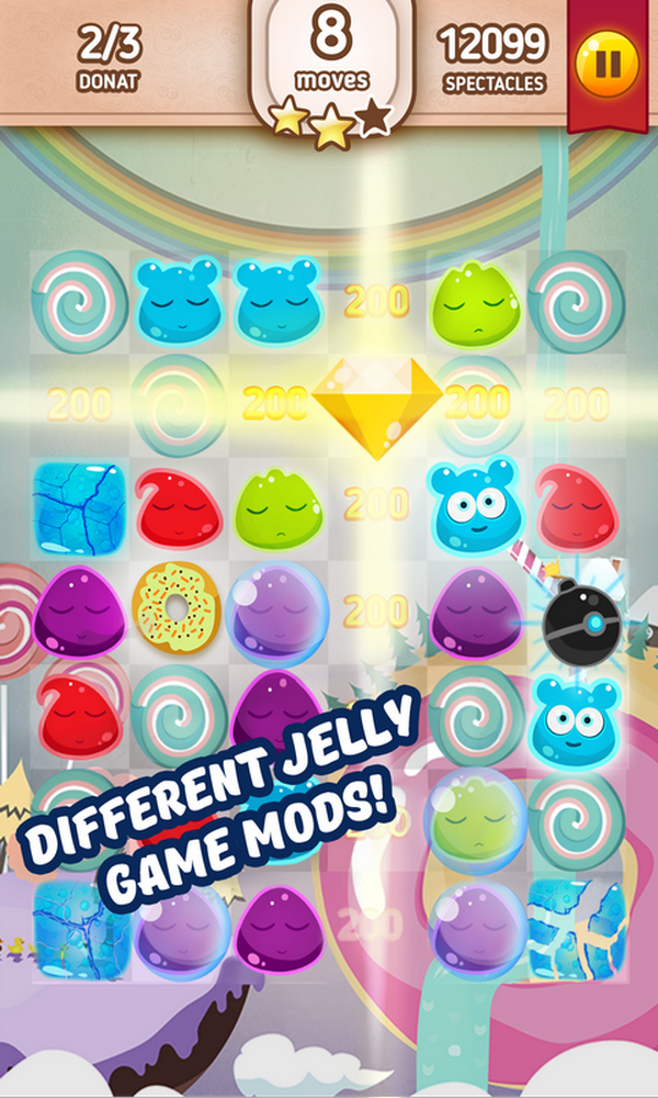 Jelly monster sweet mania by sweetgamesbox
