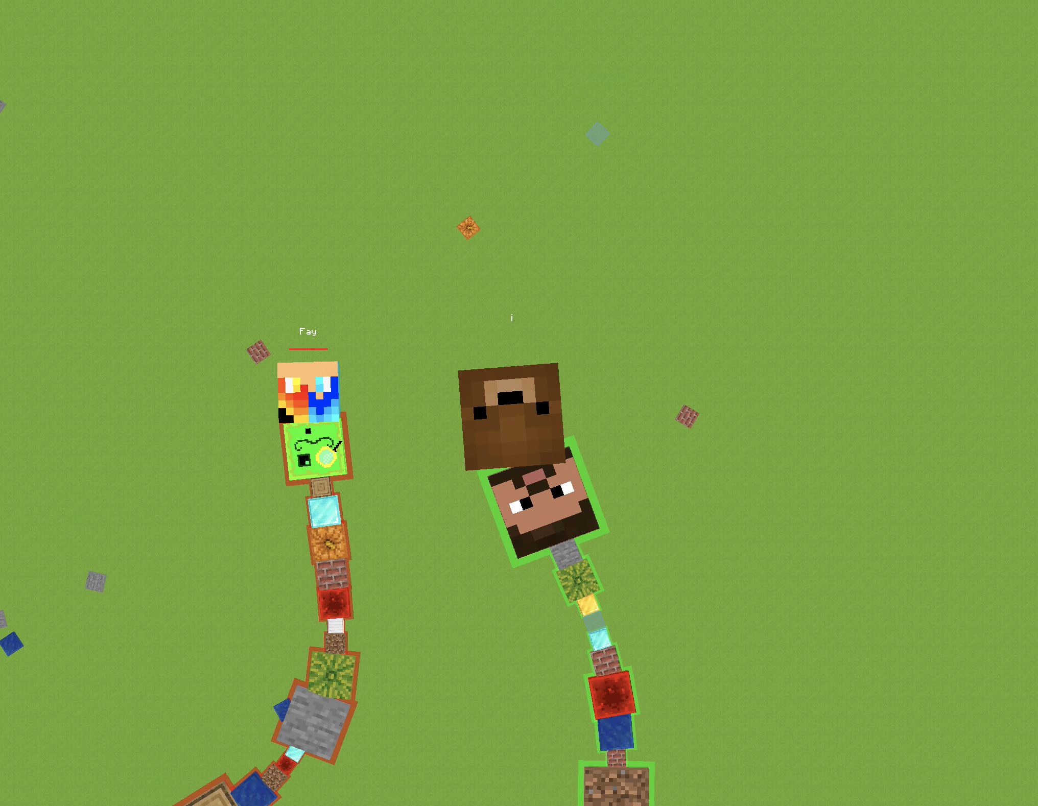  MINECRAFT + SLITHER.IO