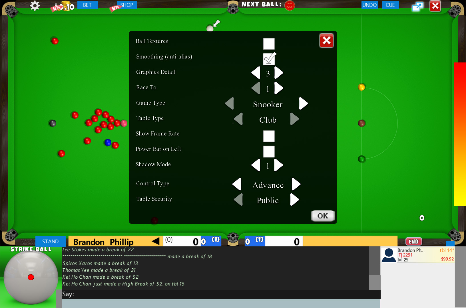 Flash Snooker & Billiards Game