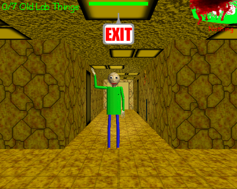 Baldi's Basics The Old Laboratory of Failure Experiments 1.4.3 by D45YT