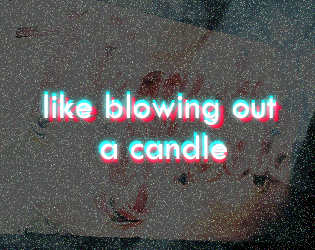 Cover image for like blowing out a candle