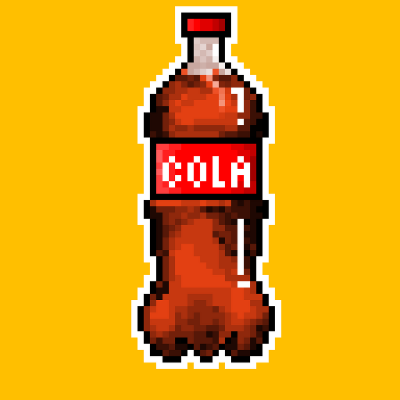 Pixel Art Cola by Libardi