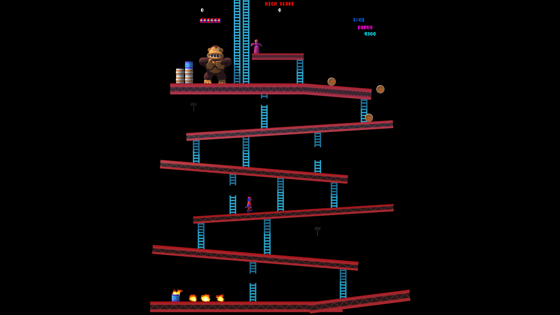 donkey kong 3d